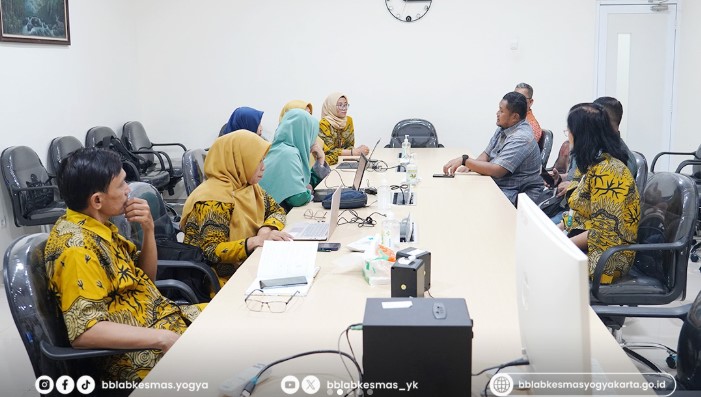 Audiensi UPTD Laboratorium Lingkungan, DLH Sumatera Selatan di BB Labkesmas Yogyakarta